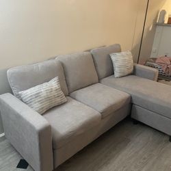 Grey Sectional Couch
