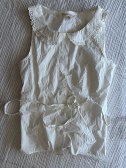 NEW Aeropostale XS White Blouse