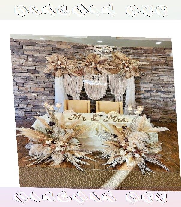 Upgrade Your Celebration with Spectacular Wedding Decor long bar