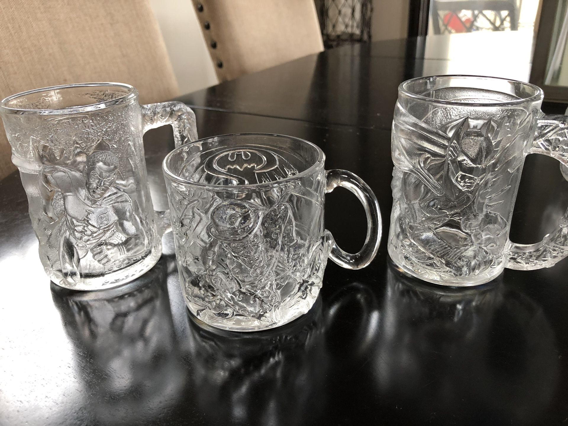 McDonald’s Batman Forever Collectible Glass Mugs