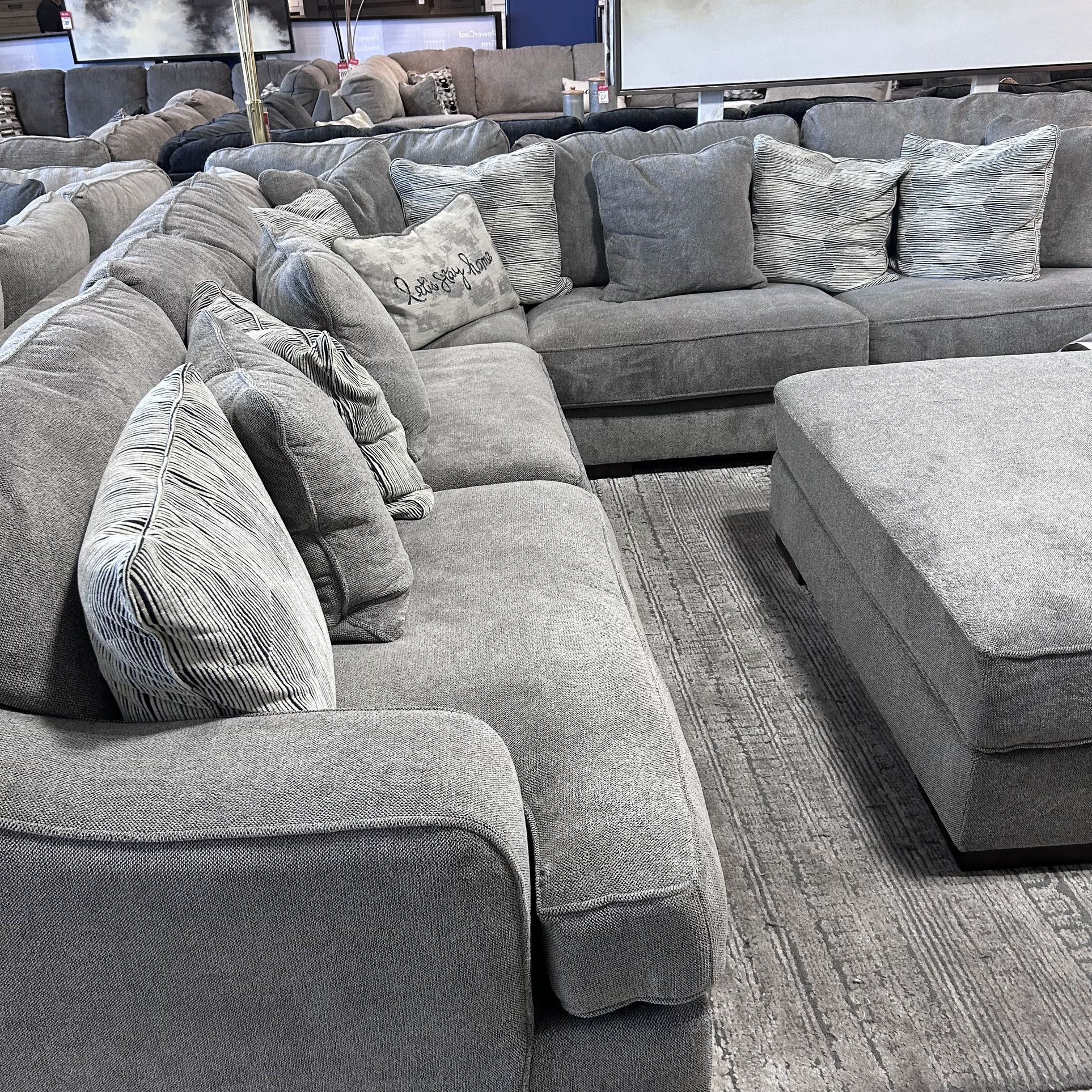 Extra Large Sectional, Durable, Material Financing Available 