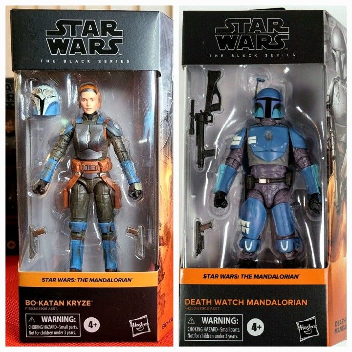 Star Wars Black Series Death Watch Mandalorian & Bo Katan Kryze Bundle