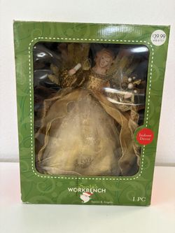 12” Table Top Angel With LED Light. NO HOLD 