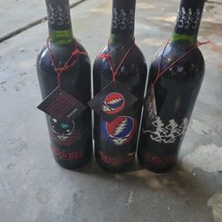 Grateful Dead "DEAD RED" wine.