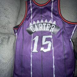 Vince Carter Autographed Jersey