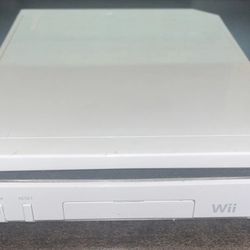 Nintendo Wii Console Only RVL-101 White (works)