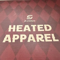 JS LifeStyle Heated Vest black fleece power bank included