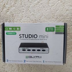 Studio Mini Professional Portable External Hard Drive