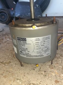 Fasco air compressor fan motor