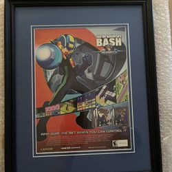 Mega Man 15th Anniversary Framed Poster 