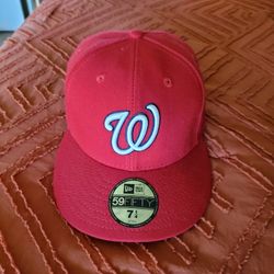 Washington Nationals Fitted Hat/Cap 