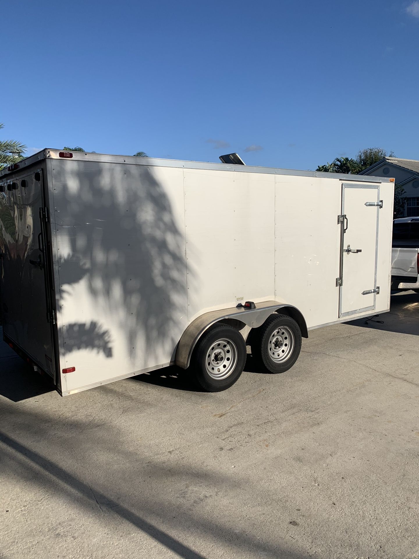 2018 7x16 ENCLOSED TRAILER NEED GONE