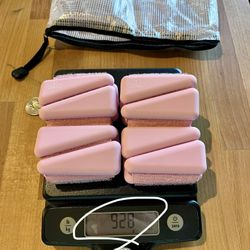 Adjustable Wrist/Ankle Weights (Pink)