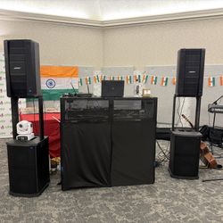 DJ Set Up Bose F1 Pioneer XDJ-RX3 Bose T8s-8channel