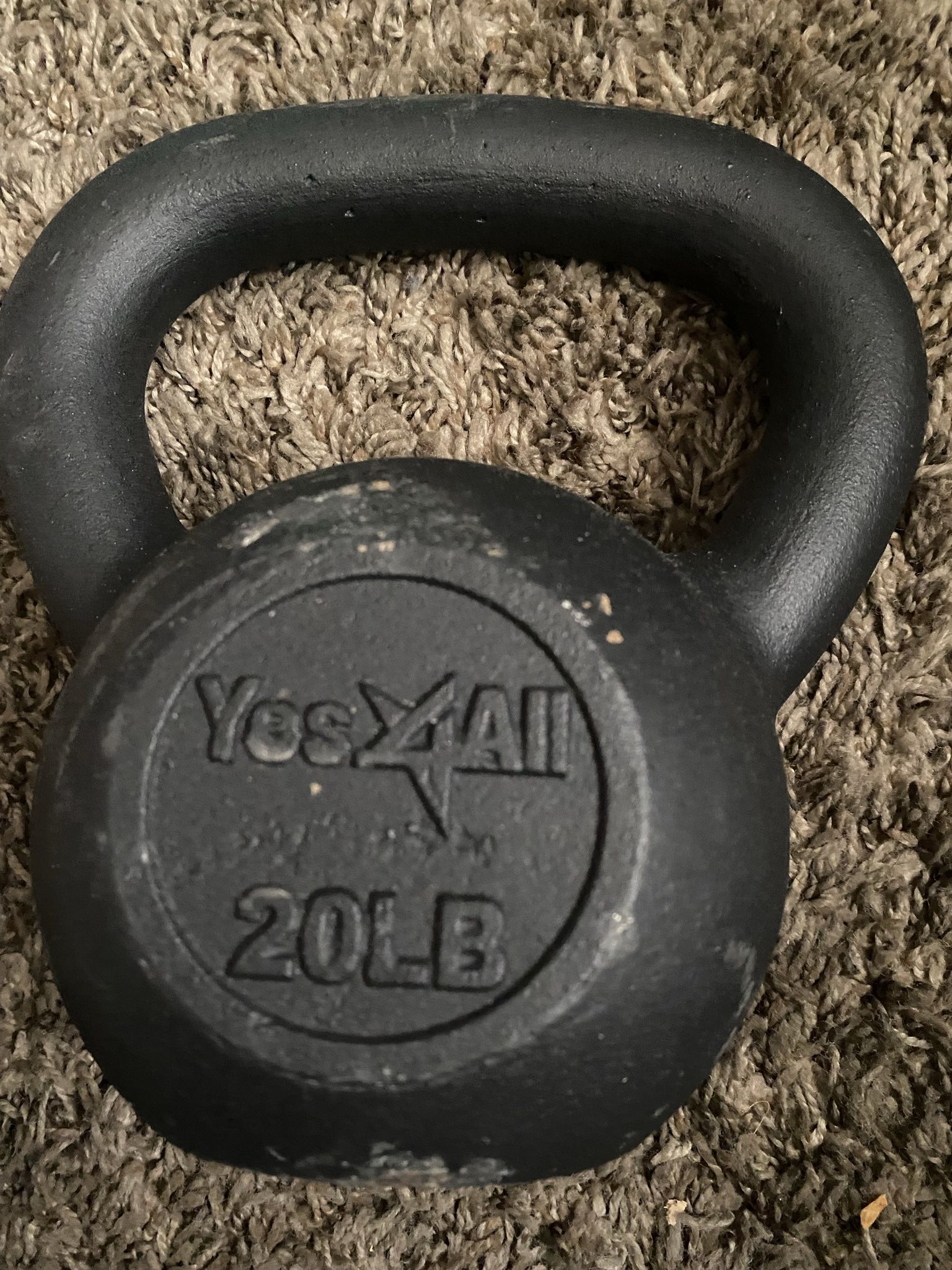 Cast Iron Kettle Bell 20 Lbs