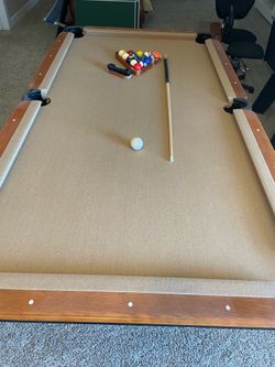 Pool Table and ping pong