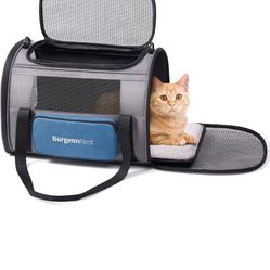 Burgeon Nest Cat Carrier / Medium Pet Carrier / Puppy-Small Dog Carrier 