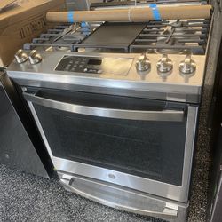 GE Stainless Steel Kitchen Appliance Bundle 