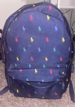 POLO Ralph Lauren pack pack with matching lunchbox