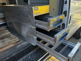 Cargo van drawers