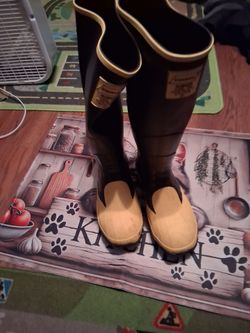 Rubber boots