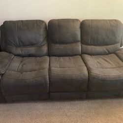 Set Of Reclining Couches (2)