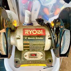 Ryobi 6” Bench Grinder