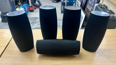 JBL CS6100 5-Piece Home Theater Speaker Set Center + 4 Satellite Speakers