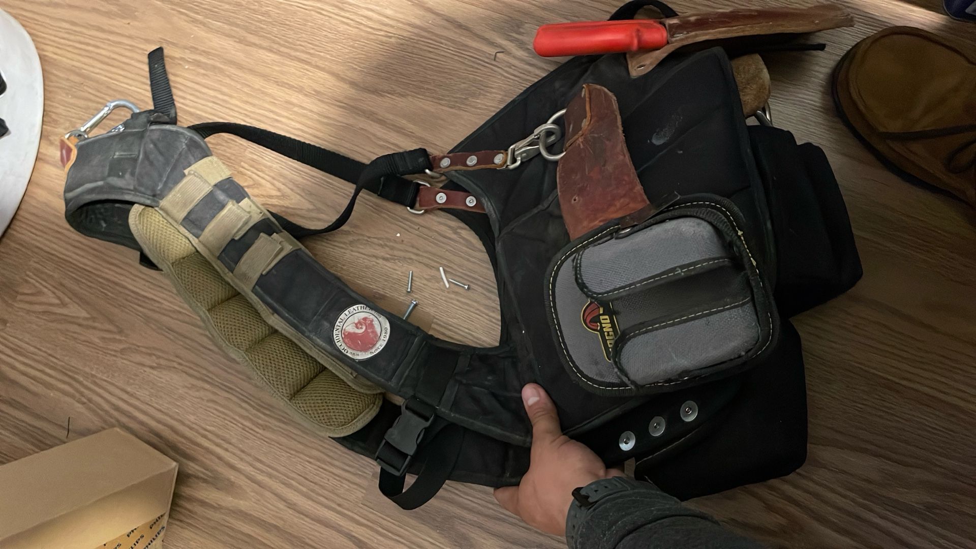 Occidental chest tool belt