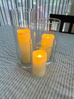 Cylinder Vases & Candles