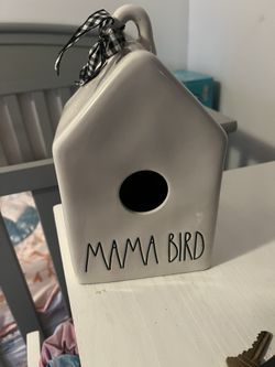 Rae Dunn Mama bird Bird House 