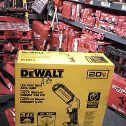 DEWALT 20V MAX LED HAND HELD AREA LIGHT (TOOL ONLY)