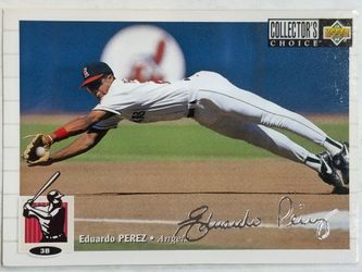 1994 Upper Deck Collector's Choice Eduardo Perez Angels  # 228 Unc