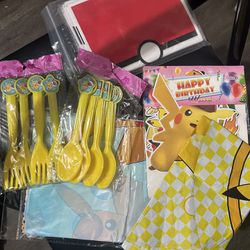 Pokémon Party Supplies