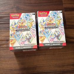 Pokémon Prismatic Evolutions Booster Bundle 