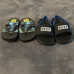 New Reef Sandals - Size 9/10 Kids