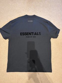 MOVING SALE – Fear of God ESSENTIALS T-Shirt – Black – Size M