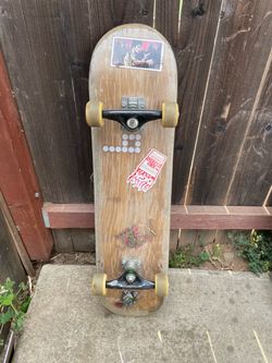 Complete Skateboard with Stickers