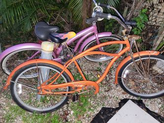 Bicycle Beach cruisers 2x