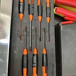 Snap On Mini Precision Screwdriver Set