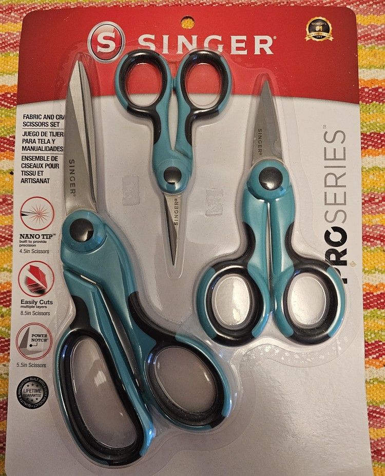Sewing/Craft Scisdors Set Of 3