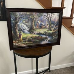 Snow White Discovers the Cottage" by Thomas Kinkade Studios