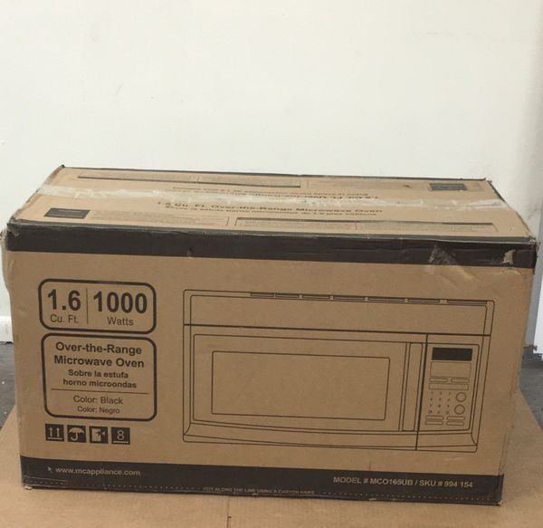 Over the Range Microwave Oven Microondas Horno Sobre la Estufa Magic