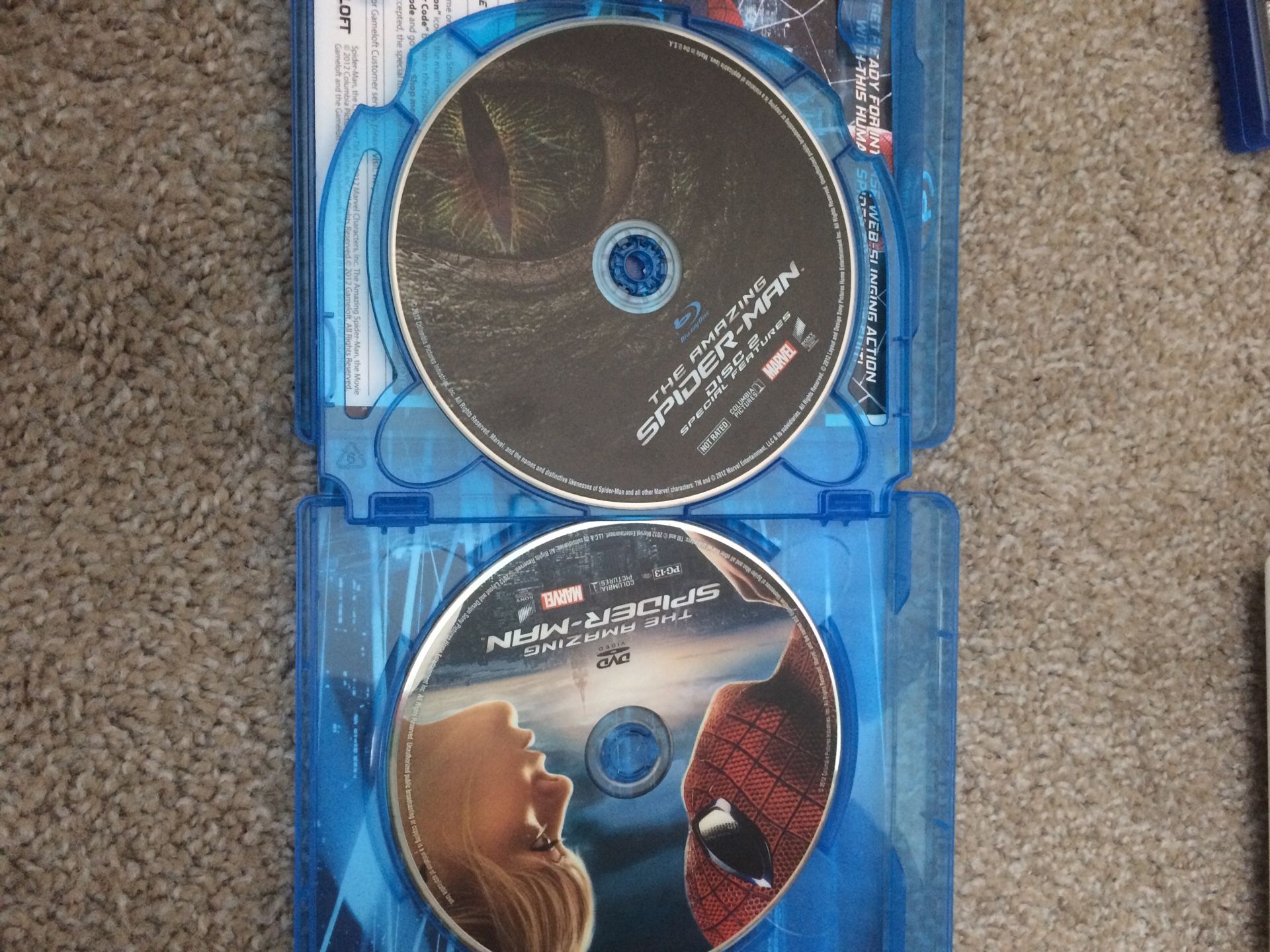 The amazing Spider-Man 3disc for Blu-ray