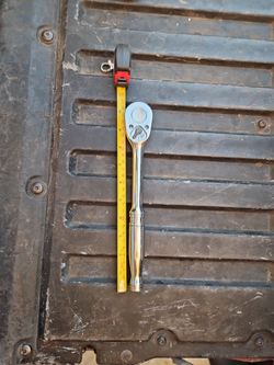 Long Handle Chrome Ratchet Wrench