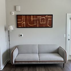 Comfortable Sofa And Matching Chair