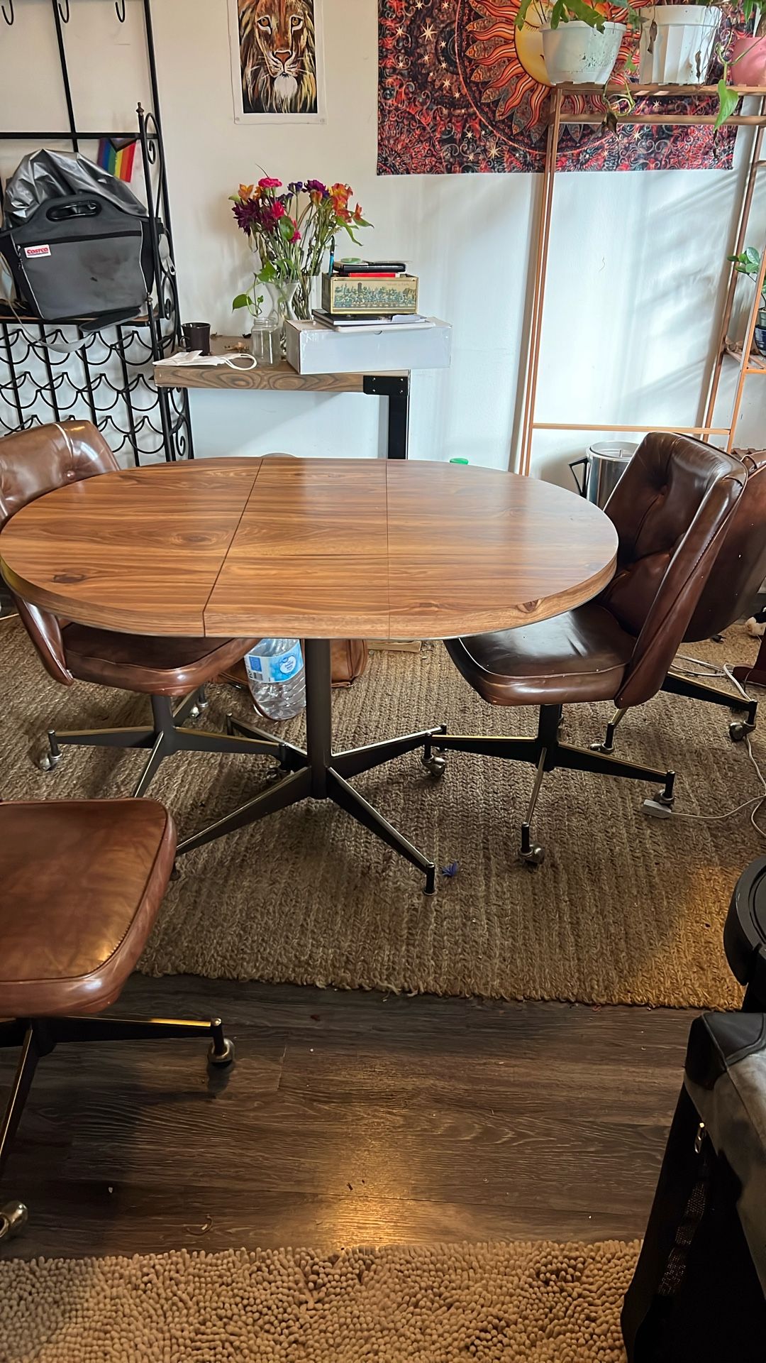 Table and Four Chairs