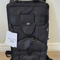 Brand New Wild Gym Black Feather Ruck Backpack With Built-in Hip Belt and Weight Plate Compatibility 