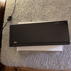 Vintage LaserLine 36-CD Storage Case / Rack — Plastic CD Holder with Door/mount on Back