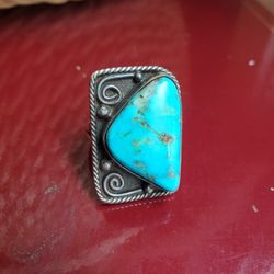 Turquoise Sterling Ring